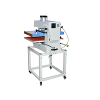Machine de presse à Sublimation d'impression de t-shirt de haute qualité, Semi-automatique, Double Station, presse à chaud pneumatique