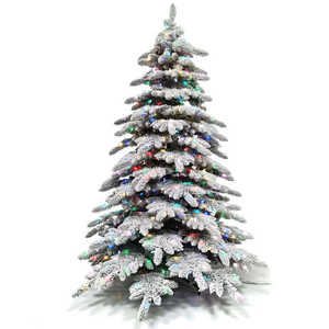 <span class=keywords><strong>2023</strong></span> NOUVEAU Arbre <span class=keywords><strong>de</strong></span> Noël artificiel floqué avec support en métal - Product Image 3