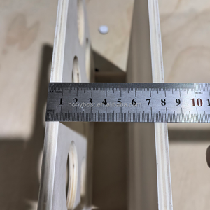 Espositore da Tavolo in <span class=keywords><strong>Legno</strong></span> Naturale a 9 Scomparti, Organizzatore in Compensato per Bottiglie di Olio, Rossetti, Lucidalabbra, Fiere - Product Image 6