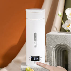 Meraviglioso 500ml portatile intelligente da viaggio <span class=keywords><strong>bollitore</strong></span> elettrico <span class=keywords><strong>Mini</strong></span> acqua calda 304 acciaio inox automatico <span class=keywords><strong>bollitore</strong></span> elettrico tè - Product Image 5