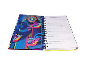 Durevole Notebook rilegato a spirale con carta di alta qualità di più dimensioni e Colors-A5 per uso ufficio e scuola - Product Image 6