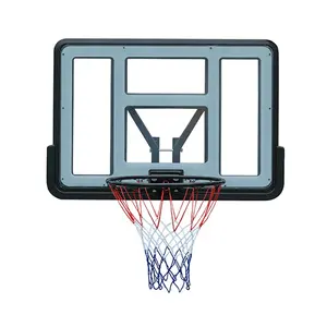 Adjustable Portable Adults Wall Mounted with 44*30 basketball backboard indoor outdoor