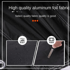 Copri pioggia addensato universale con crema solare per motocicli auto veicoli elettrici Stock di <span class=keywords><strong>abbigliamento</strong></span> per moto e auto - Product Image 2