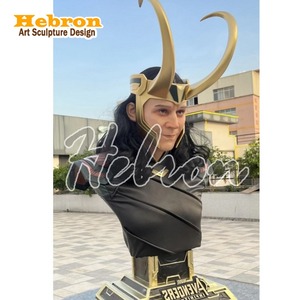 Statua in Resina di Loki e <span class=keywords><strong>Thor</strong></span> Marvel, Nuova Decorazione Creativa per Scrivania e Casa, Vendita all'Ingrosso 2025 - Product Image 3