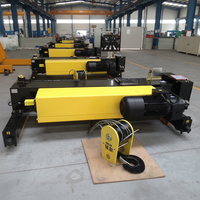 Palans électriques européens YUFEI pour ponts roulants, conformes aux normes FEM, pour ponts roulants à poutre simple ou double
