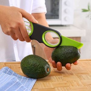 Home Gadgets Food Grade Multifunctional Slicer Avocado <b>Cutter</b> Tool Core Remover Avocado Knife Slicer <b>Cutter</b> - Product Image 4