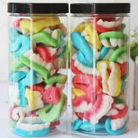 Bonbons gélifiés en forme de fausses dents pour Halloween |   Bonbons QQ Chewy au goût fruité |   Collations de loisirs en vrac pour influenceurs