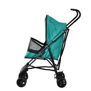 Fabricant de produit Chariot pour animaux de compagnie à fermeture à un bouton peu encombrant avec tissu Oxford 300D pour la promenade dans le <span class=keywords><strong>parc</strong></span> - Product Image 4