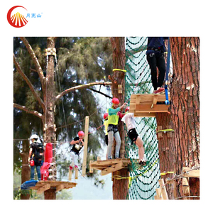 Parc à thème <span class=keywords><strong>extérieur</strong></span> parcours d'obstacles tyroliennes enfants jouant à des <span class=keywords><strong>jeux</strong></span> escalade - Product Image 4