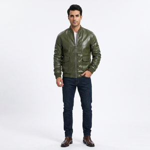 New Product Unique Men's <b>Leather</b> <b>Jacket</b> for Sale New Design Men <b>Leather</b> <b>Winter</b> <b>Jacket</b> In Solid Color <b>jacket</b> for men - Product Image 1