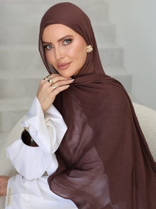 2025年最新 通気性のあるムスリムモダールヒジャブ ビスコースヘッドスカーフショール モダールヒジャブとマッチングキャップ付き - Product Image 2