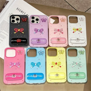 <span class=keywords><strong>Coque</strong></span> arrière antichoc Lichicase style girly avec nœud papillon pour <span class=keywords><strong>Honor</strong></span> X5B X5B Plus Magic 7 <span class=keywords><strong>Lite</strong></span>, <span class=keywords><strong>coque</strong></span> colorée - Product Image 2