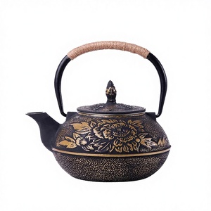 Tetera Japonesa Tetsubin de Hierro Fundido Portátil Pequeña con Filtro de Acero Inoxidable, Estilo Nuevo, Venta al por Mayor - Product Image 3