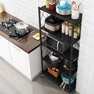 Estante de cocina giratorio de metal para el hogar, estante de almacenamiento de frutas y verduras, gran oferta de fábrica - Product Image 6