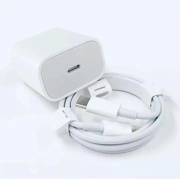 Pd 20w Usb Type C Fast Wall Charger Uk Eu Us Plug With Cable For Iphone 14 13 12