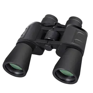 Gummi Metall körper 20x50 Big View Teleskop Fernglas HD Für die Jagd im Freien Spyglass Optische Nachtsicht