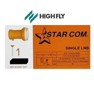 LNB Único de Banda KU de Alta Ganancia para TV Satelital Highfly OEM <span class=keywords><strong>STARCOM</strong></span> Ref.1541717, Alta Definición, 10.70-12.75 GHz - Product Image 2
