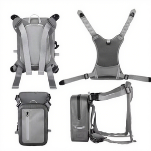 Logo personnalisé 840D TPU multifonction extérieur étanche pêche poitrine sac pêche à la <span class=keywords><strong>mouche</strong></span> gilet Pack plate-forme sac à dos pêche conventionnelle - Product Image 5