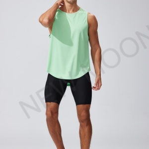 Gilet de course personnalisé pour marathon, 100 % polyester, séchage rapide, respirant, maillot de fitness pour homme, vêtements de sport par sublimation - Product Image 2