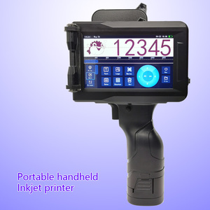 Nueva Impresora de Inyección de Tinta Manual Industrial de Doble Boquilla, Portátil, de Alta Resolución, con Pantalla Táctil, 50 mm, Máquina de Codificación <span class=keywords><strong>HP</strong></span> para Fechas - Product Image 1