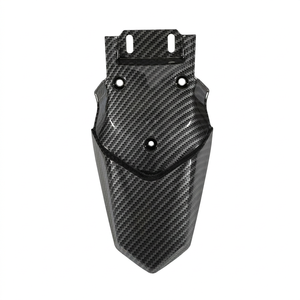 Garde-boue arrière en PP de haute qualité pour moto MX4, style fibre de carbone premium, durable, nouvelle version/amélioration - Product Image 2