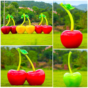 Sculptures <span class=keywords><strong>de</strong></span> fruits et légumes <span class=keywords><strong>de</strong></span> dessins animés en plein air, sculptures <span class=keywords><strong>de</strong></span> cerisiers <span class=keywords><strong>de</strong></span> parc écologique, ornements <span class=keywords><strong>de</strong></span> sculpture <span class=keywords><strong>de</strong></span> cerisiers <span class=keywords><strong>de</strong></span> jardin <span class=keywords><strong>de</strong></span> cueillette - Product Image 3