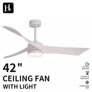 Ventilateur de plafond LED 52 pouces avec moteur DC, télécommande et lumière - Lames en ABS ultra-silencieuses, conception économe en énergie - Product Image 2