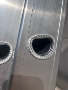 Échelle escamotable combinée en aluminium, stable et durable, pour l'industrie du bâtiment et <span class=keywords><strong>de</strong></span> la rénovation - Product Image 3