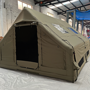 Luxe 12 ㎡   Tente de <span class=keywords><strong>camping</strong></span> 4 saisons imperméable en tissu Oxford pour le <span class=keywords><strong>camping</strong></span> et la randonnée en plein air - Product Image 5