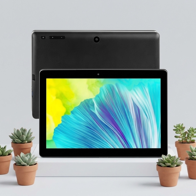 10.1inch Android Tablet 12GB+512GB Customized OEM Support for Kids Educational Use Wholesale Price Used Keyboard Model
