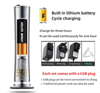 Ponceuse électrique sans fil pour pieds, 60 disques de ponçage, 1500 mAh, rechargeable par USB, en alliage d'aluminium, lavable, pour talons