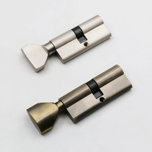 Chất lượng cao Brass đôi mở 6 pins tiêu chuẩn an toàn Euro hồ sơ Lỗ mộng cửa an ninh khóa xi lanh khóa với phím chủ - Product Image 5