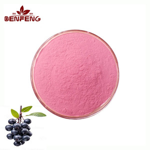 Extracto de Aronia 25% Antocianina, Polvo de Jugo de Bayas de Aronia Puro y Natural, Antocianina Orgánica Natural de Bayas de Aronia - Product Image 1
