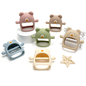 Sonajero para bebé con certificación CE, libre de BPA, mordedor de silicona con forma de animal, juguetes de dentición para bebés de 6 a 12 meses - Product Image 4