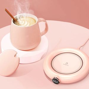 Temperature <b>Control</b> Smart Coffee Mug Heated <b>Thermostatic</b> Heating Cup Self Heating Warmer Cup Business Mug Gift Set - Product Image 6