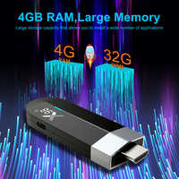 Mini Smart TV Stick X98S500 de Fábrica al por Mayor 2025, Amlogic S905Y4 Quad Core 4K Max Ultra Android 11 HD 2+16GB TV Box
