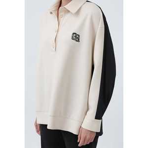 เสื้อโปโลปักลายผู้หญิงโซล ป๊อปลิน สำหรับใส่ทุกวัน รุ่น 32120GML - Product Image 5