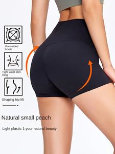 Leggings de yoga courts <span class=keywords><strong>vintage</strong></span> respirants à taille haute pour femmes, nouveaux pour le printemps et l'été, pour l'entraînement, la course à pied et les sports - Product Image 2