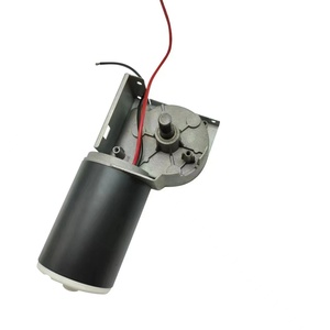 Motor de CC con engranaje helicoidal pequeño de 12V 24V 80W 100W 150W 200W del fabricante, motor eléctrico de CC con escobillas - Product Image 2