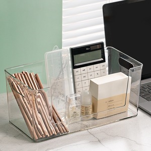 Transparent Storage <b>Boxes</b> 2L Capacity For <b>Makeup</b> Organizers Solid Color - Product Image 3