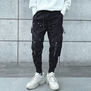 กางเกงเอวต่ำแบบลำลองสำหรับวัยรุ่นกางเกงทรงตรงน้ำหนักเบาสำหรับทุกฤดูกาลกางเกงแฟชั่นใส่สบาย - Product Image 3