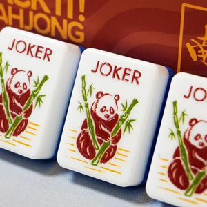 Mahjong américain de luxe personnalisé avec 160 tuiles Panda, jeu de mahjong en acrylique gravé pour adultes - Product Image 6