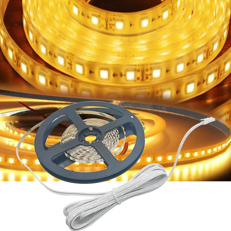 22AWG 2m L813 דופונט זכר כבל DIY ריתוך קו הוא מתאים עבור LED lightsconnection כבל רצועת אורות PCB עם 8 מ"מ ו 10mm