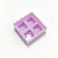 Wholesaling Customize 4pcs Base Keycaps Fidget Toy Keycaps Keychain Stress Relief ClickerToy with LED Ligh