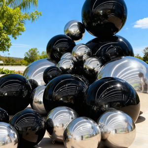Bola <span class=keywords><strong>de</strong></span> Espejo Plateada Inflable, Bolas Brillantes Gigantes, Globo <span class=keywords><strong>de</strong></span> Fiesta Disco, Decoración <span class=keywords><strong>de</strong></span> Eventos Navideños, <span class=keywords><strong>Esfera</strong></span> <span class=keywords><strong>de</strong></span> Espejo Grande <span class=keywords><strong>de</strong></span> PVC Reflectante - Product Image 6