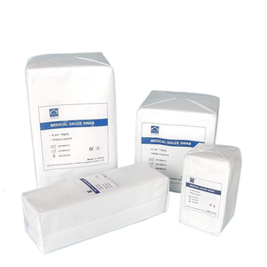 Quadrati di garza chirurgica Sterile monouso per odontoiatria Post-estrazione CE certificata classe I uso medico 2x2 pollici ospedale alla rinfusa - Product Image 1