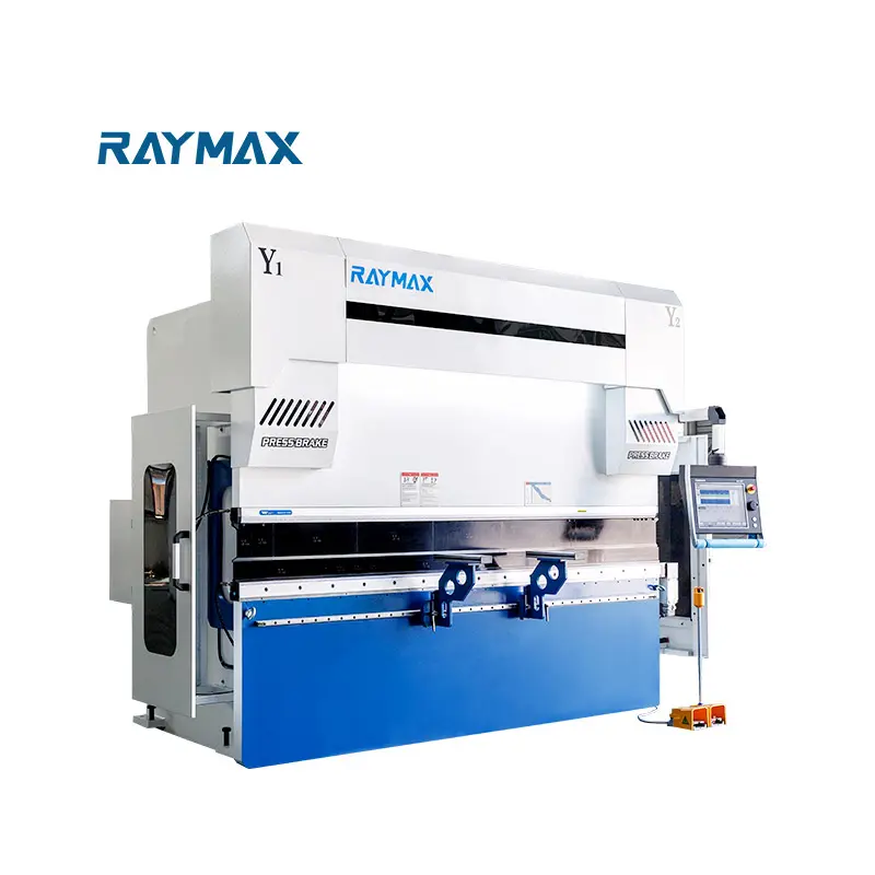 RAYMAX 61軸125トンCNC油圧プレスブレーキマシン