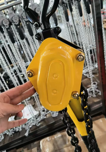 Palans à chaîne manuels <span class=keywords><strong>Brima</strong></span> Small Mini portables 9t 9000kg 1,5m de hauteur, en acier allié, IP54, garantie 1 an - Product Image 6