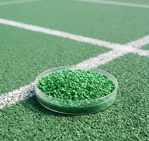 Crumbs de caucho EPDM de alto contenido en caucho, excelente rendimiento, resistentes a la intemperie y al envejecimiento, para canchas deportivas multiusos. - Product Image 2