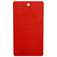 Revêtement en poudre époxy polyester à texture métallique froissée HYXC pour application par pulvérisation sur voitures, bateaux et meubles